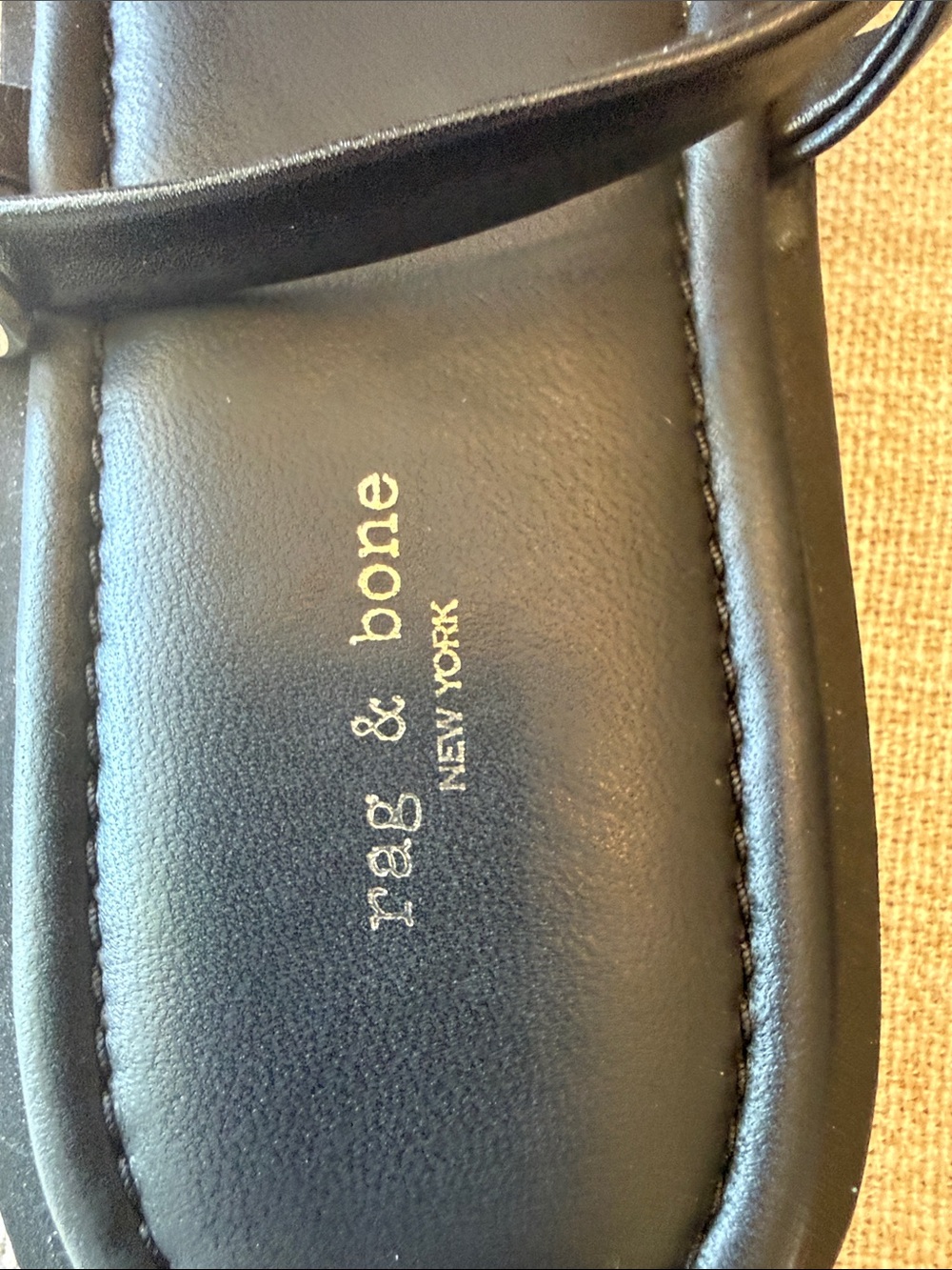 rag & bone Geo Ring Ankle Strap Sandals - Size 9 - Picture 2 of 3